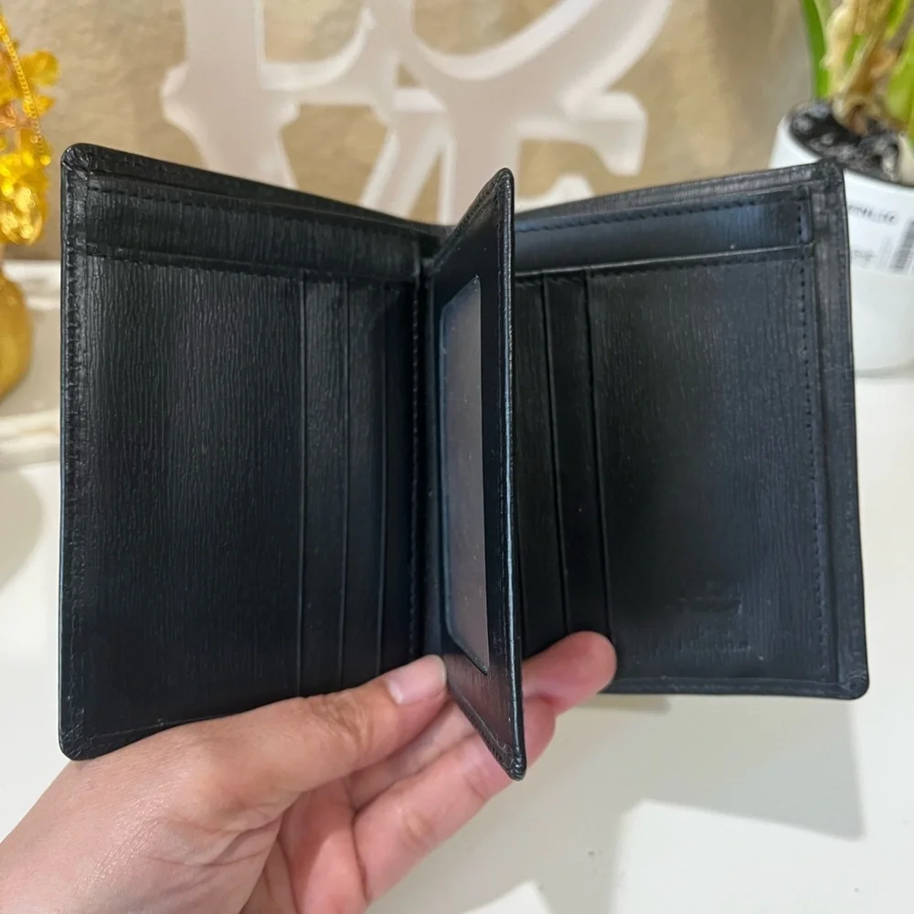 MCM MENS BLACK WALLET